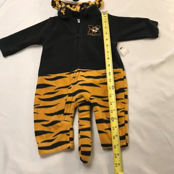 University of Missouri Baby Size 3-6M Truman the Tiger Mascot Wear Costume RARE - Picture 11 of 11